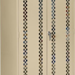 Tennsco (7224-PD) Standard Storage Cabinet with Perforated Doors (Assembled)