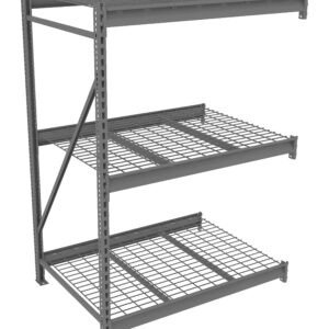 Tennsco (BU-483672WA) Bulk Storage Rack Adder Unit With Wire Decking