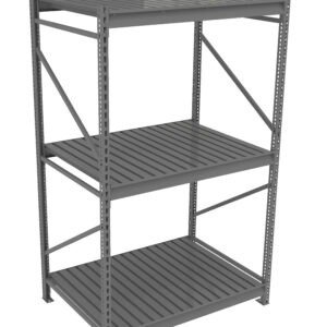 Tennsco (BU-483684CS) Bulk Storage Rack Starter Unit With Corrugated Decking