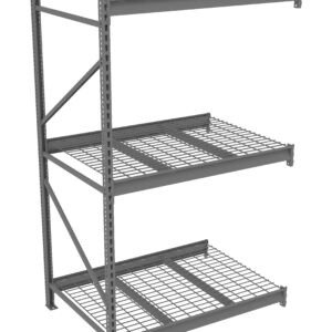 Tennsco (BU-483684WA) Bulk Storage Rack Adder Unit With Wire Decking