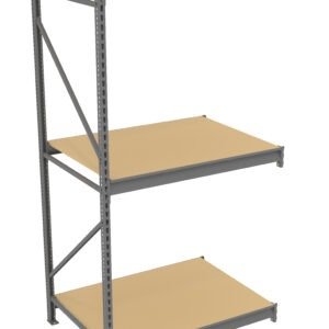 Tennsco (BU-483696PA) Bulk Storage Rack Adder Unit With Particleboard Decking
