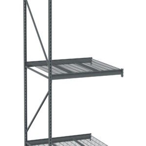 Tennsco (BU-4848120WA) Bulk Storage Rack Adder Unit With Wire Decking