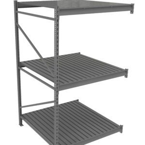 Tennsco (BU-484884CA) Bulk Storage Rack Adder Unit With Corrugated Decking