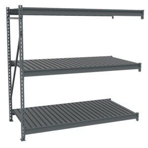 Tennsco (BU-723672CA) Bulk Storage Rack Adder Unit With Corrugated Decking
