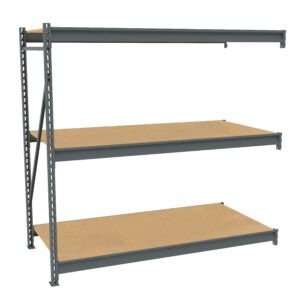 Tennsco (BU-723672PA) Bulk Storage Rack Adder Unit With Particleboard Decking