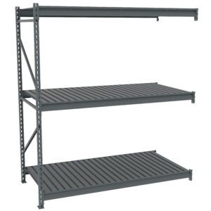 Tennsco (BU-723684CA) Bulk Storage Rack Adder Unit With Corrugated Decking