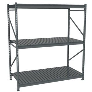Tennsco (BU-723684CS) Bulk Storage Rack Starter Unit With Corrugated Decking
