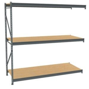 Tennsco (BU-723696PA) Bulk Storage Rack Adder Unit With Particleboard Decking