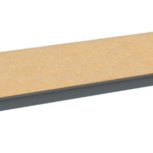 Tennsco (BU-7236P) Bulk Storage Rack Extra Shelf With Particleboard Decking