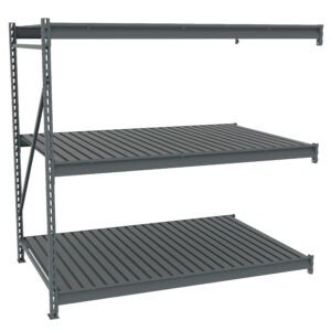 Tennsco (BU-724872CA) Bulk Storage Rack Adder Unit With Corrugated Decking