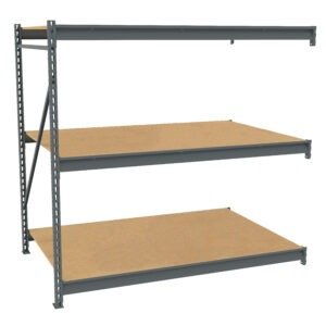 Tennsco (BU-724872PA) Bulk Storage Rack Adder Unit With Particleboard Decking