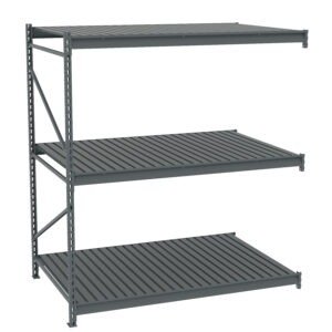 Tennsco (BU-724884CA) Bulk Storage Rack Adder Unit With Corrugated Decking