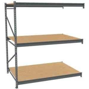 Tennsco (BU-724884PA) Bulk Storage Rack Adder Unit With Particleboard Decking