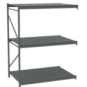 Tennsco (BU-724896CA) Bulk Storage Rack Adder Unit With Corrugated Decking