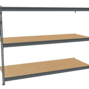 Tennsco (BU-963672PA) Bulk Storage Rack Adder Unit With Particleboard Decking