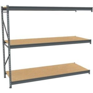Tennsco (BU-963684PA) Bulk Storage Rack Adder Unit With Particleboard Decking