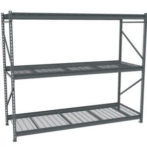 Tennsco (BU-963684WS) Bulk Storage Rack Starter Unit With Wire Decking