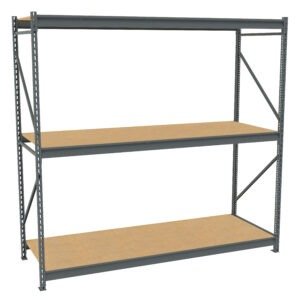 Tennsco (BU-963696PS) Bulk Storage Rack Starter Unit With Particleboard Decking