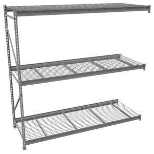 Tennsco (BU-963696WA) Bulk Storage Rack Adder Unit With Wire Decking
