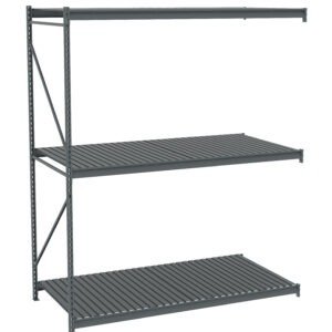 Tennsco (BU-9648120CA) Bulk Storage Rack Adder Unit With Corrugated Decking