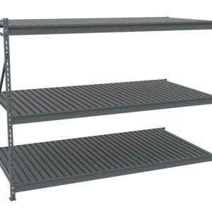 Tennsco (BU-964872CA) Bulk Storage Rack Adder Unit With Corrugated Decking