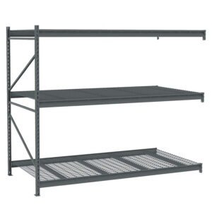 Tennsco (BU-964884WA) Bulk Storage Rack Adder Unit With Wire Decking