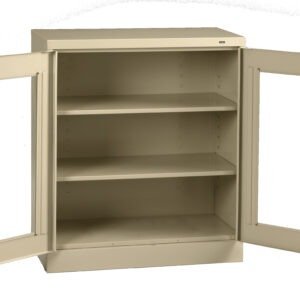 Tennsco (CVD1420) Standard Counter High Cabinet with C-Thru Doors (Unassembled)