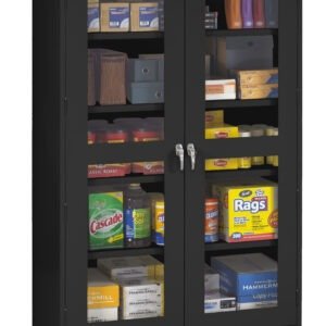 Tennsco (CVD7218) Standard Counter High Cabinet with C-Thru Doors (Assembled)