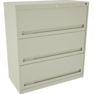 Tennsco (LPL3636L31) 3 High Lateral Files With Retractable Doors