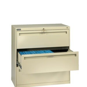 Tennsco (LPL4236L30) 3 High Lateral Files With Fixed Drawer Fronts