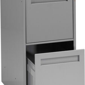 Tennsco (MD2-1524) 2 Drawer Pedestal
