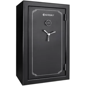 BARSKA (AX12220) FV3000 FireVault Fireproof 45 Firearm Capacity Keypad Rifle Safe 