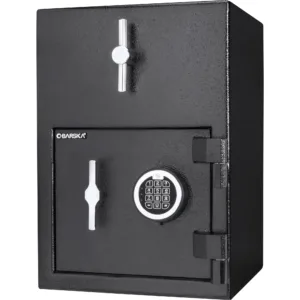 BARSKA (AX13308) 1.15 Cu. ft Rotary Hopper Keypad Depository Safe