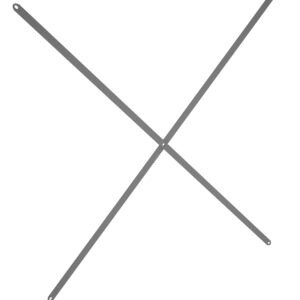 Tennsco (RSB-48) 48" Rear Sway Braces for Q-Line Shelving