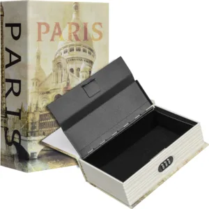 BARSKA (CB12362) Paris Book Lock Box with Combination Lock