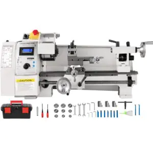 VEVOR Mini Metal Lathe, 8"x14", Mini Lathe Machine 2250 PRM Variable Speed Change, Precision Mini Lathe 650W Metal Working Lathe, Small Metal Lathe, Milling Machine for Various Types of Metal Turnin