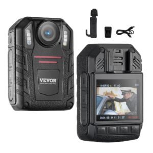 VEVOR F26A 1440P HD Police Body Camera, 64GB
