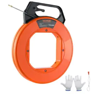 VEVOR JLT-3 Fish Tape, 100 ft, 3/16-inch