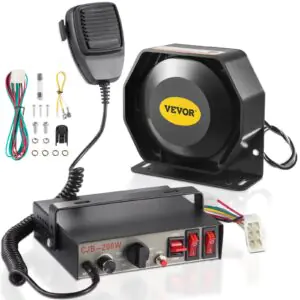 VEVOR 200W 9 Sound Loud Car Warning Alarm