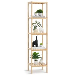 VEVOR OPX-BCB55N 5-Tier Bathroom Standing Shelf