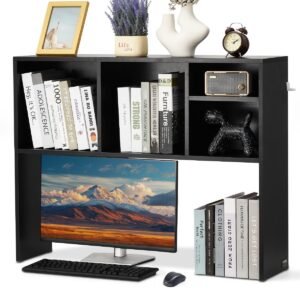 VEVOR KLBS-01 Desktop Bookshelf Black Desktop Storage Organizer