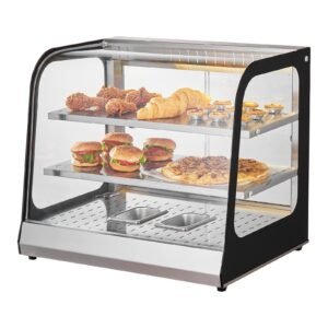 VEVOR SC-F802 2-Tier Commercial Food Warmer Display