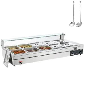 VEVOR 10-Pan Commercial Food Warmer
