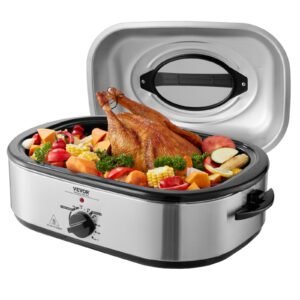 VEVOR CKRVRS14-BHD Electric Roaster Oven, 18 QT