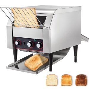 VEVOR TT-450 450 Slices/Hour Commercial Conveyor Toaster