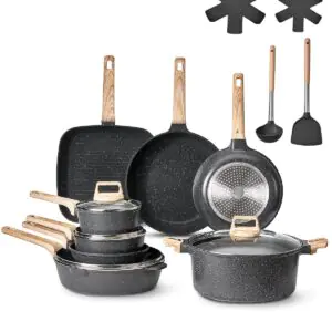 VEVOR SS-LY-07 19 Piece Pots and Pans Set