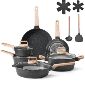 VEVOR SS-LY-06 17 Piece Pots and Pans Set