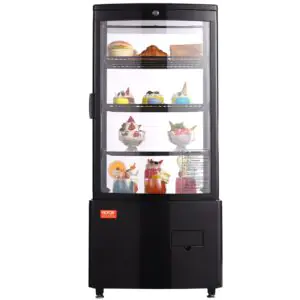 VEVOR XC-78L(1R) Refrigerated Display Case 3 Cu.Ft./85L