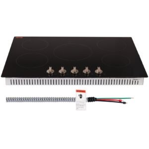 VEVOR SK-92IHA36CK04 9200W 5 Burner Induction Cooktop