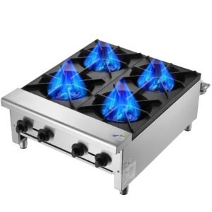 VEVOR GHP-424 Commercial Gas Range Stove 4 Burners